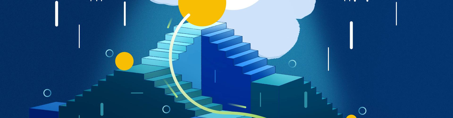 Graphic illustration depicting learning. Credit: Gil Costa and Joana Carvalho