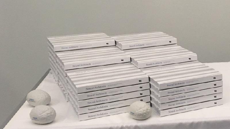Images of Neural Architects from book signing
