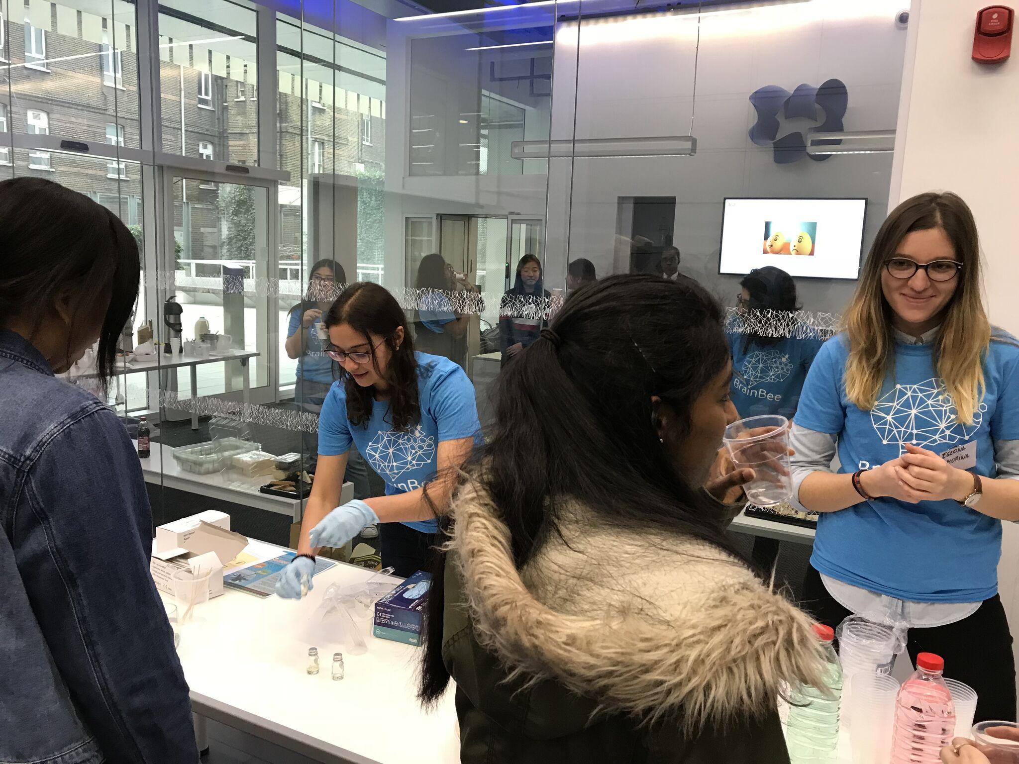Food and flavour activities at Brain Bee