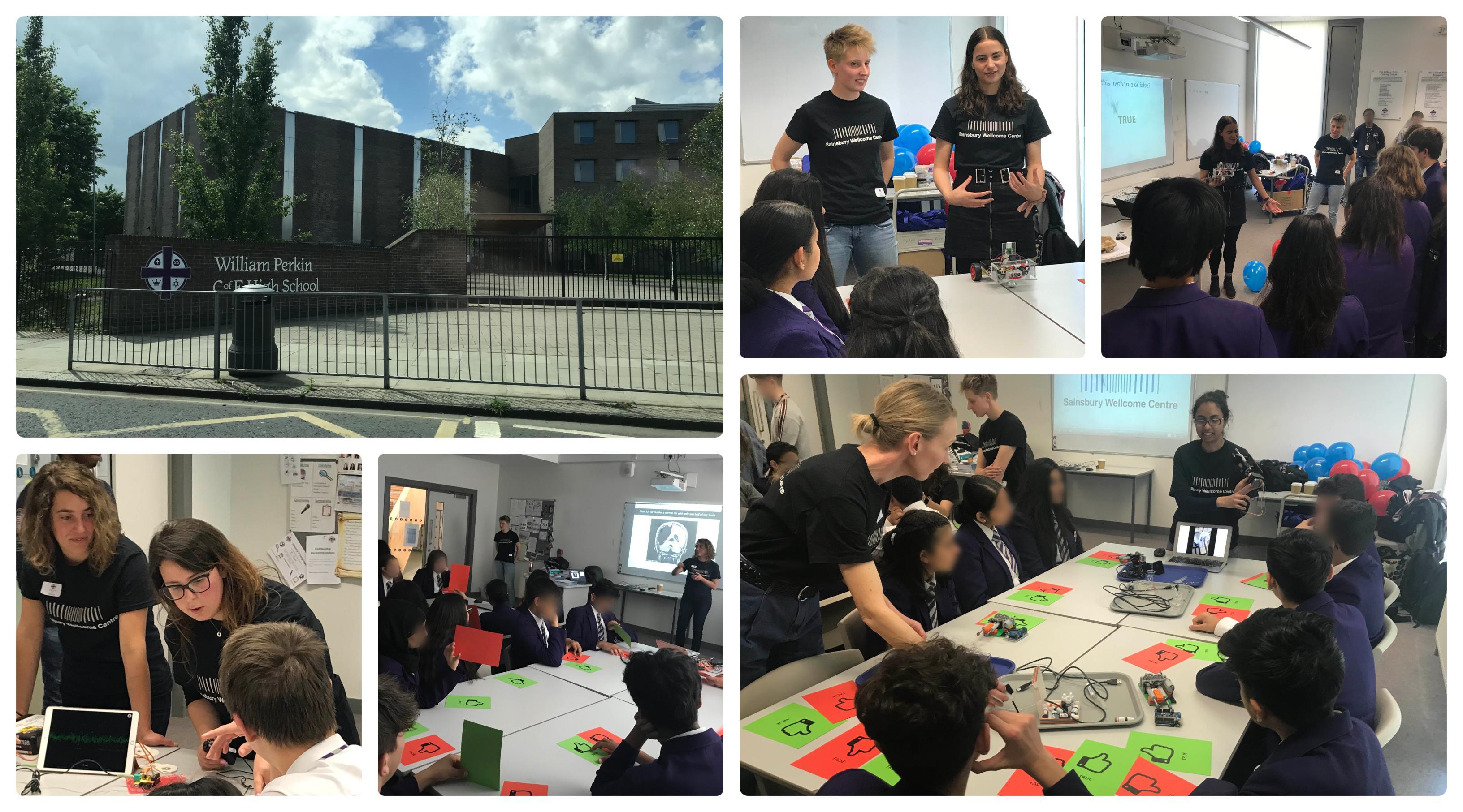 SWC students and staff teach secondary school students