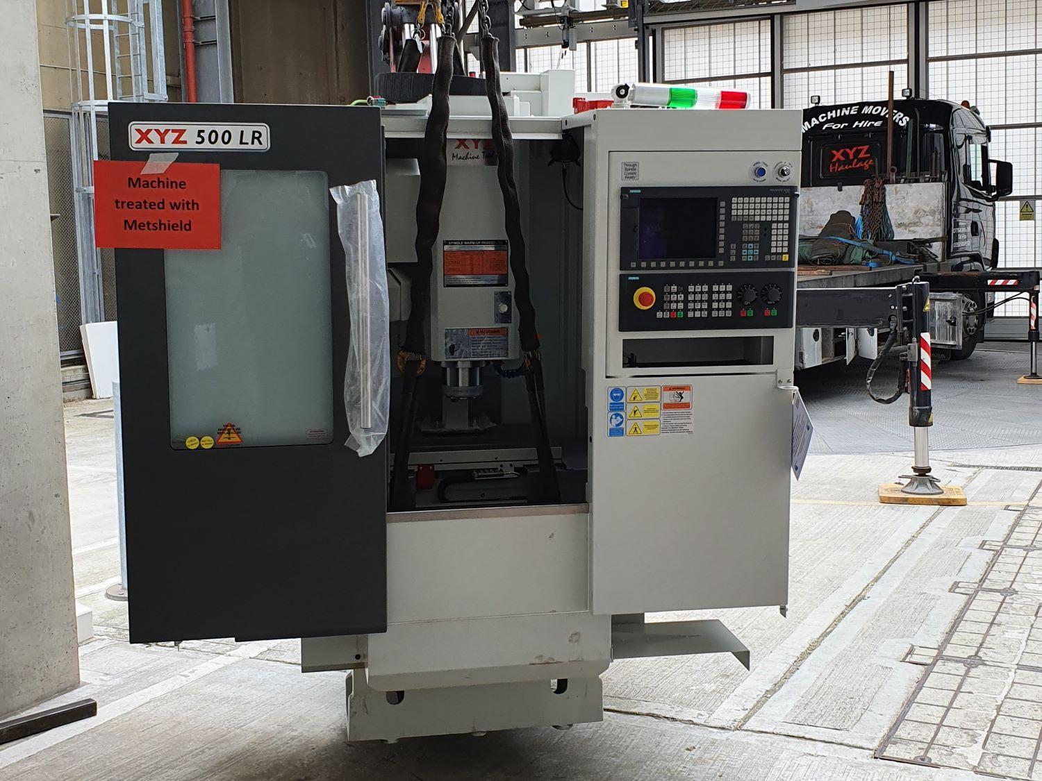 XYZ LR500 CNC 4 Axis Vertical Milling Machine