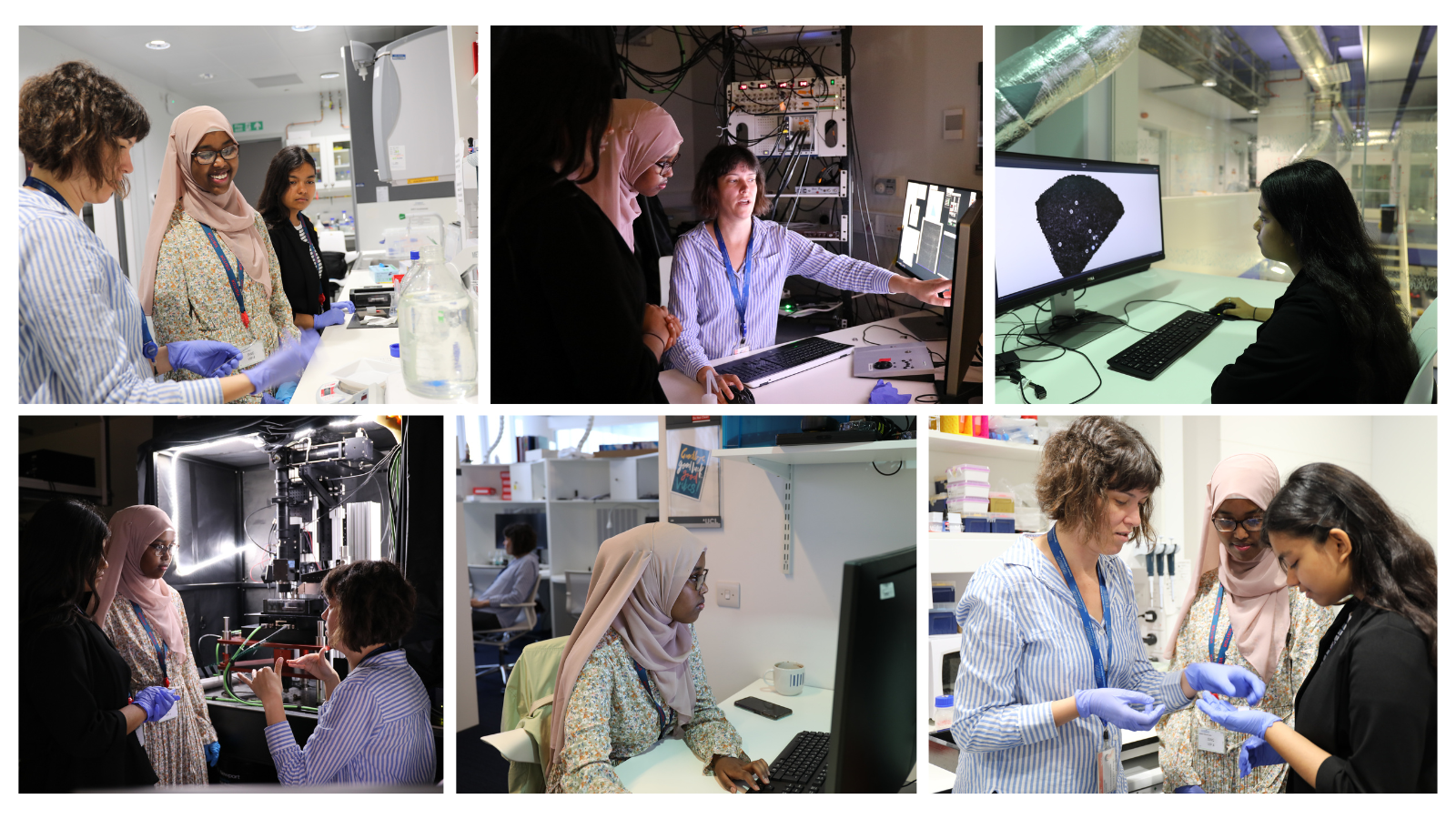 In2science August 2022 collage