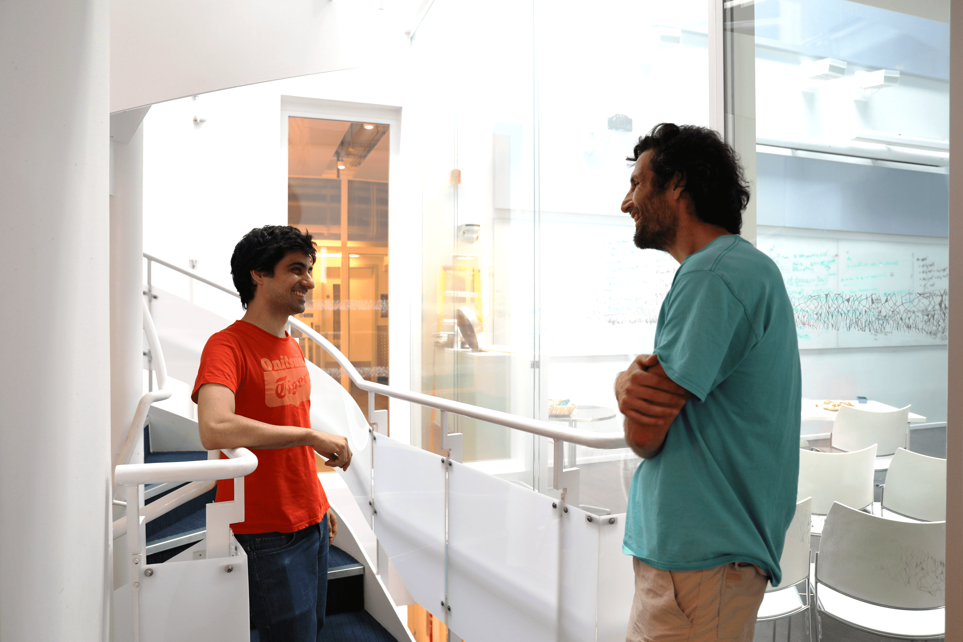 Joaquin Goncalo stairs