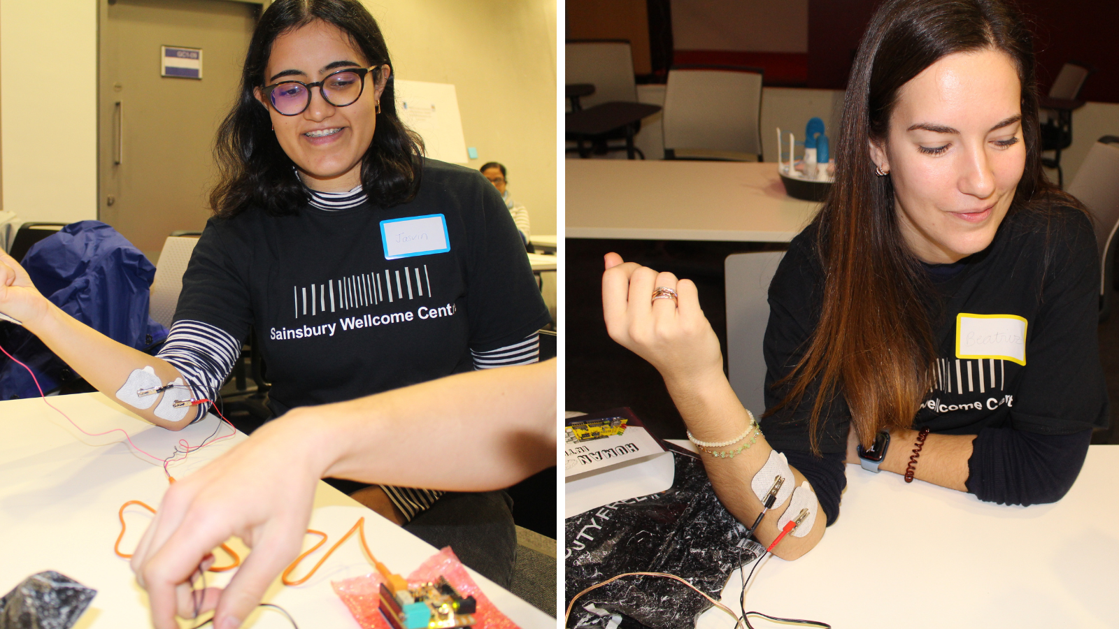 Jasvin and Beatriz at Brain Bee 2023