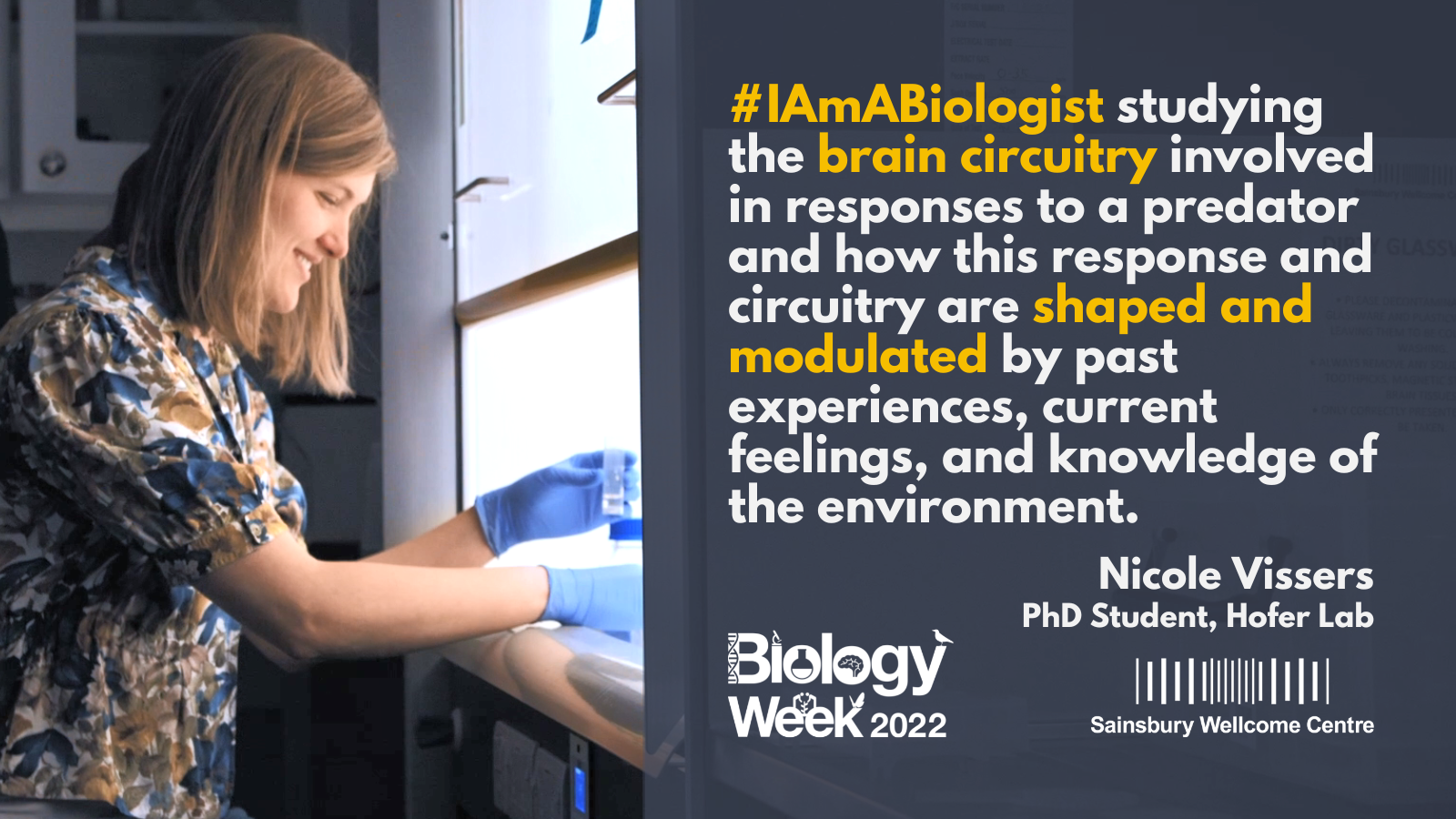 Nicole #ImABiologist quote