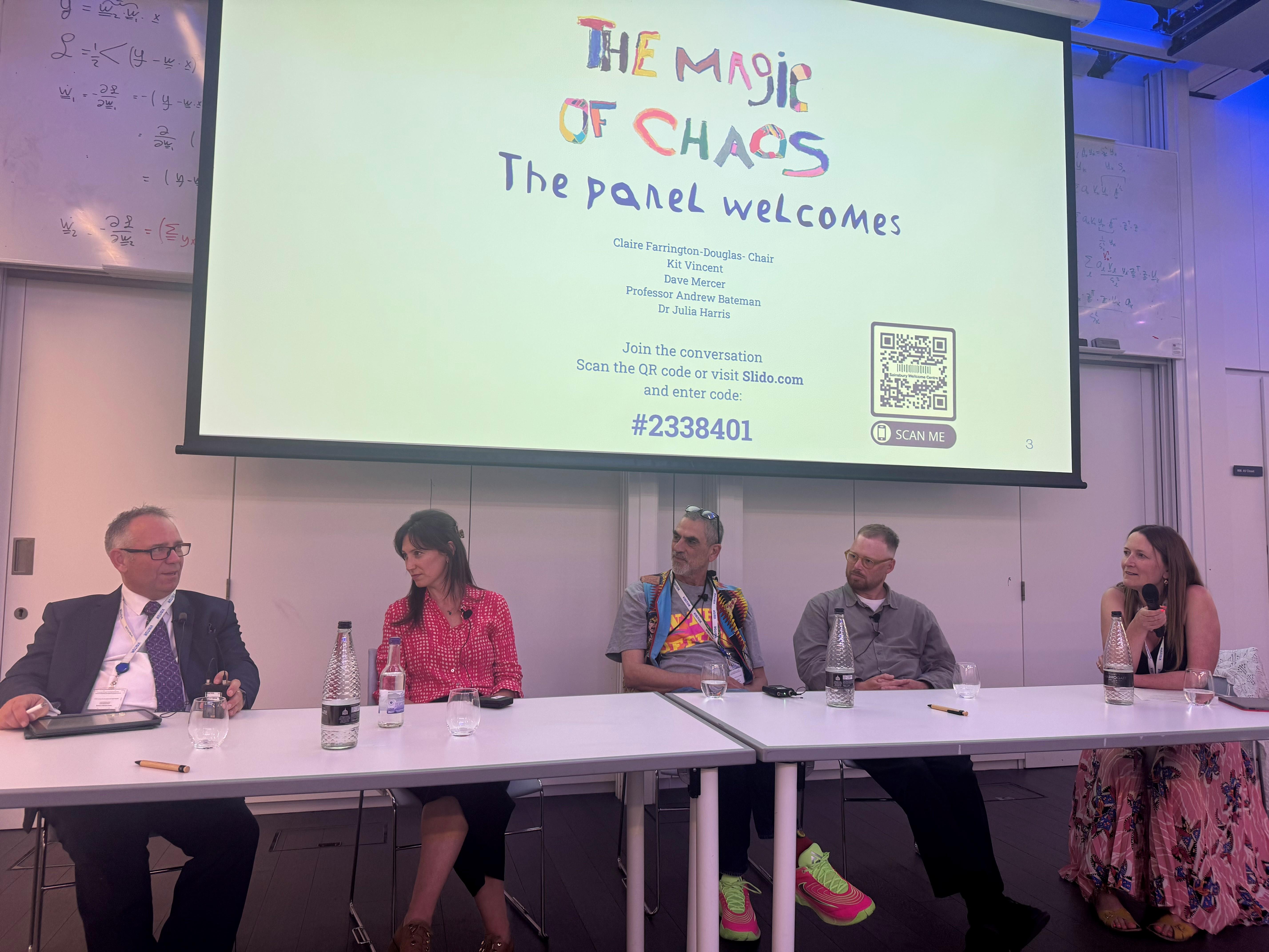 Panel Discussion at screening of The Magic of Chaos