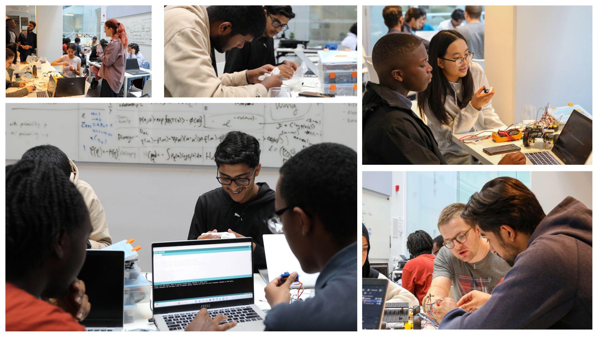 Students and teachers at Neuronauts 2025 Summer Camp
