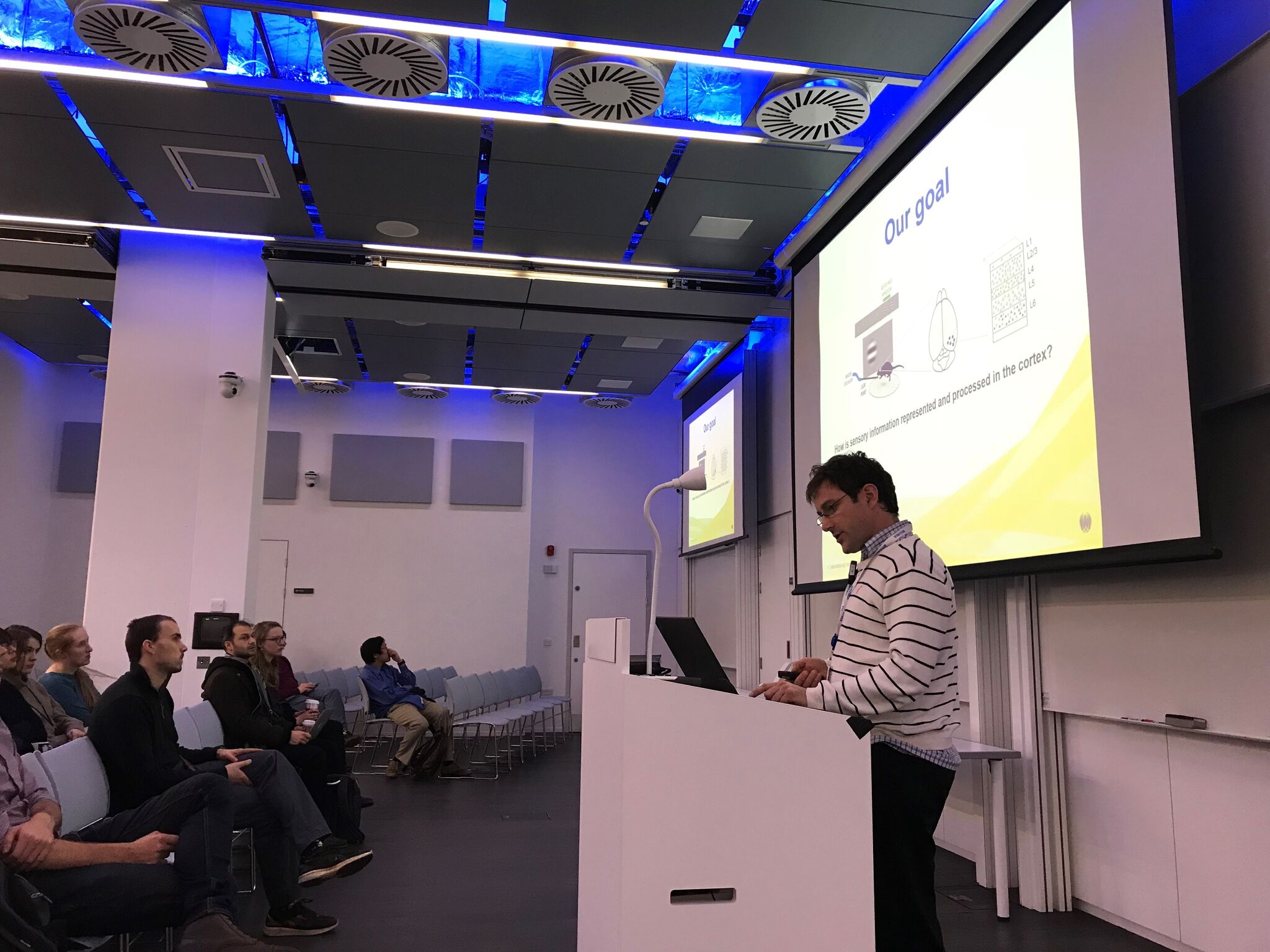Image of Jerome Lecoq speaking at SWC Jerome Lecoq speaking