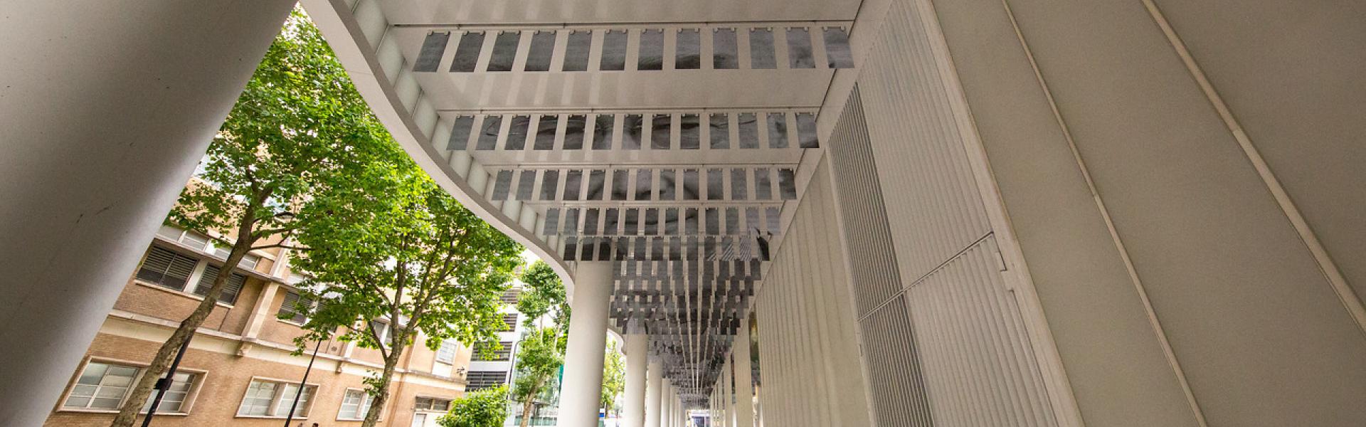Colonnade artwork at SWC