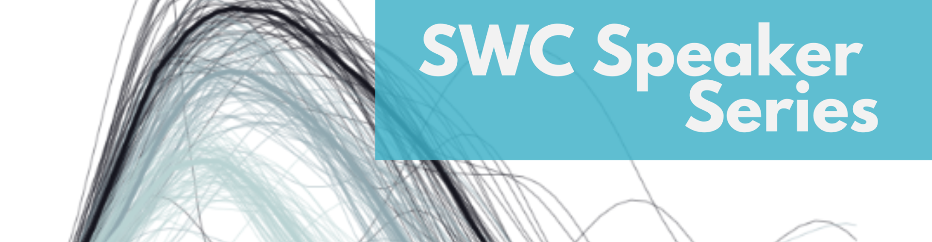 Banner image of a curved graph with text overlaid "SWC Speaker Series"