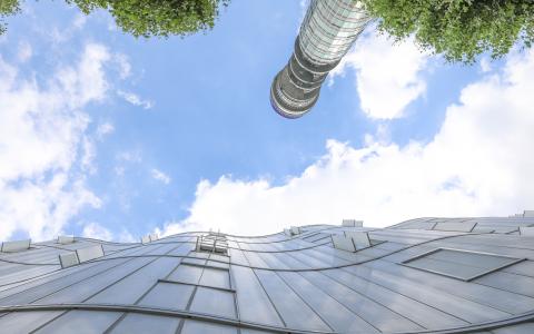 Learning SWC building next to BT Tower
