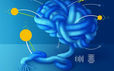 Graphic illustration depicting decisions