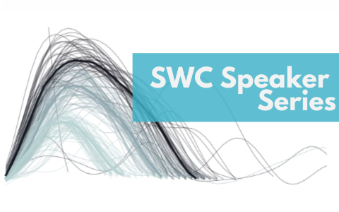 Banner image of a curved graph with text overlaid "SWC Speaker Series"